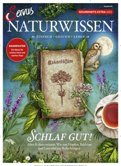 Titelbild der Ausgabe 1/2023 von Servus Naturwissen. Diese Zeitschrift und viele weitere Gartenzeitschriften und Wohnzeitschriften als Abo oder epaper bei United Kiosk online kaufen.