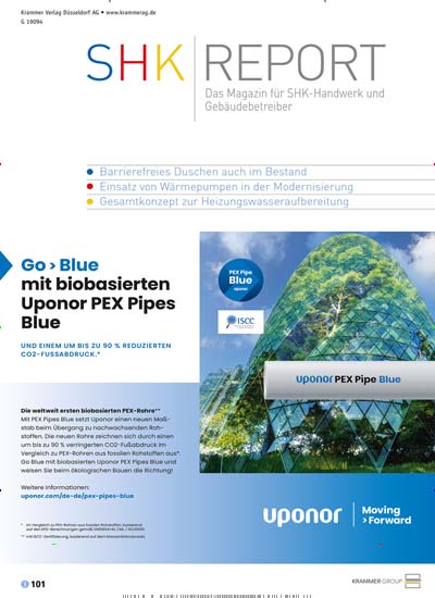 Titelbild der Ausgabe 9/2025 von SHK Report - Das Magazin für SHK-Handwerk und Gebäudebetreiber. Diese Zeitschrift und viele weitere Architekturzeitschriften und Bauzeitschriften als Abo oder epaper bei United Kiosk online kaufen.