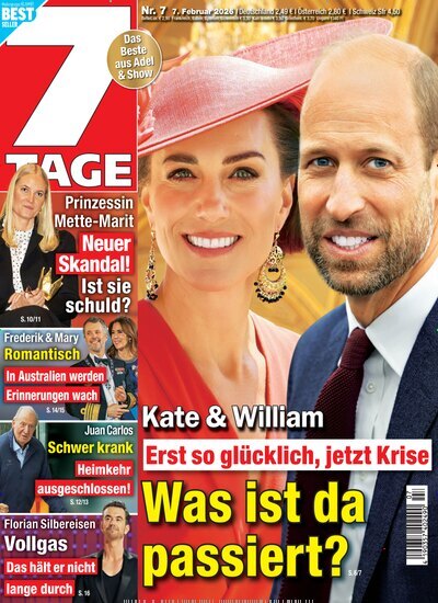 Titelbild der Ausgabe 7/2026 von Sieben Tage. Diese Zeitschrift und viele weitere Frauenzeitschriften als Abo oder epaper bei United Kiosk online kaufen.