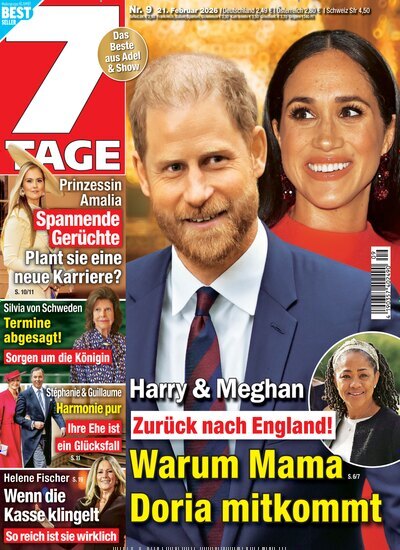 Titelbild der Ausgabe 9/2026 von Sieben Tage. Diese Zeitschrift und viele weitere Frauenzeitschriften als Abo oder epaper bei United Kiosk online kaufen.