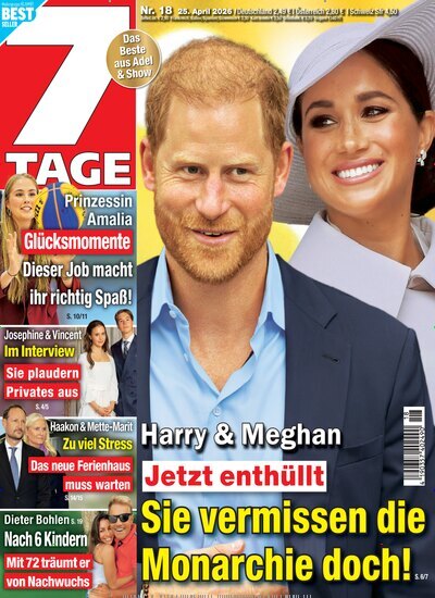 Titelbild der Ausgabe 18/2026 von Sieben Tage. Diese Zeitschrift und viele weitere Frauenzeitschriften als Abo oder epaper bei United Kiosk online kaufen.