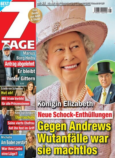 Titelbild der Ausgabe 21/2026 von Sieben Tage. Diese Zeitschrift und viele weitere Frauenzeitschriften als Abo oder epaper bei United Kiosk online kaufen.
