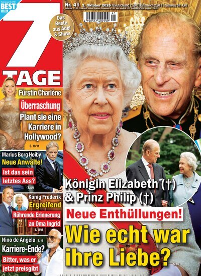 Titelbild der Ausgabe 41/2026 von Sieben Tage. Diese Zeitschrift und viele weitere Frauenzeitschriften als Abo oder epaper bei United Kiosk online kaufen.