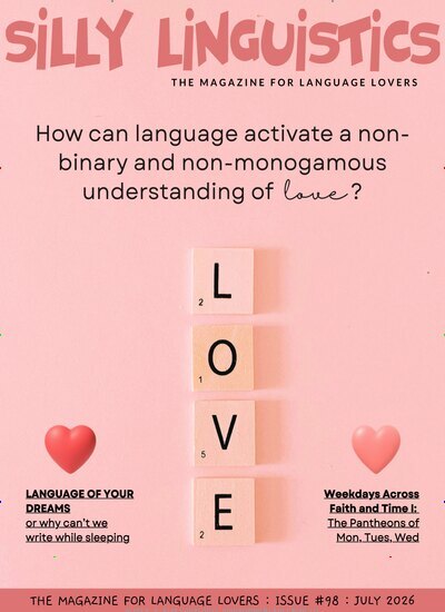 Titelbild der Ausgabe 8/2026 von Silly Linguistics. Diese Zeitschrift und viele weitere Reisemagazine, Freizeitmagazine und Wissensmagazine als Abo oder epaper bei United Kiosk online kaufen.