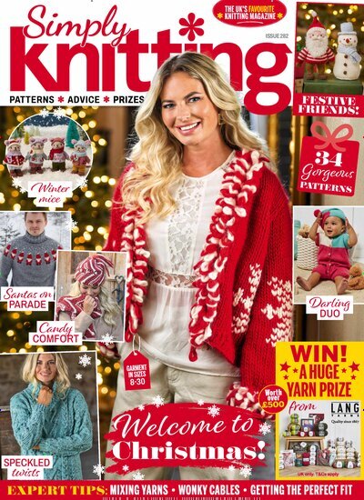 Titelbild der Ausgabe 11/2026 von Simply Knitting. Diese Zeitschrift und viele weitere Modemagazine und DIY-Magazine als Abo oder epaper bei United Kiosk online kaufen.