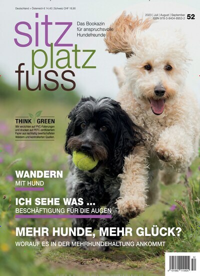Titelbild der Ausgabe 52/2023 von SitzPlatzFuss. Diese Zeitschrift und viele weitere Elternzeitschriften und Tierzeitschriften als Abo oder epaper bei United Kiosk online kaufen.