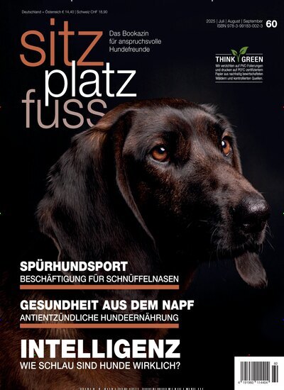 Titelbild der Ausgabe 60/2025 von SitzPlatzFuss. Diese Zeitschrift und viele weitere Elternzeitschriften und Tierzeitschriften als Abo oder epaper bei United Kiosk online kaufen.