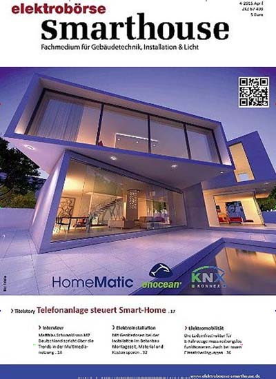 Titelbild der Ausgabe 4/2015 von smarthouse pro. Diese Zeitschrift und viele weitere Architekturzeitschriften und Bauzeitschriften als Abo oder epaper bei United Kiosk online kaufen.