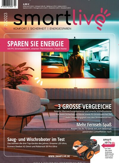 Titelbild der Ausgabe 2/2023 von smartlive. Diese Zeitschrift und viele weitere Gartenzeitschriften und Wohnzeitschriften als Abo oder epaper bei United Kiosk online kaufen.