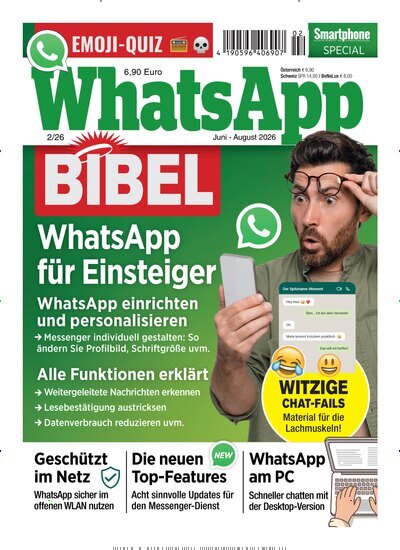 Titelbild der Ausgabe 2/2026 von Smartphone Special. Diese Zeitschrift und viele weitere Audiomagazine, Filmmagazine und Fotozeitschriften als Abo oder epaper bei United Kiosk online kaufen.