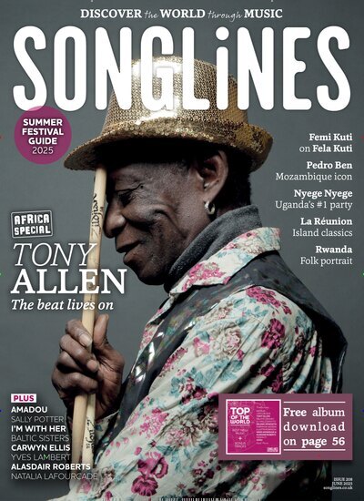 Titelbild der Ausgabe 6/2025 von Songlines. Diese Zeitschrift und viele weitere Reisemagazine, Freizeitmagazine und Wissensmagazine als Abo oder epaper bei United Kiosk online kaufen.