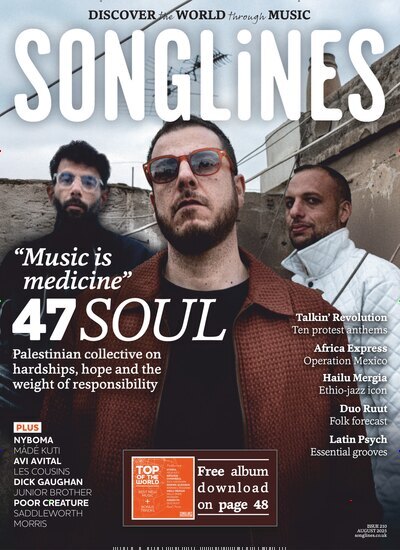 Titelbild der Ausgabe 8/2025 von Songlines. Diese Zeitschrift und viele weitere Reisemagazine, Freizeitmagazine und Wissensmagazine als Abo oder epaper bei United Kiosk online kaufen.