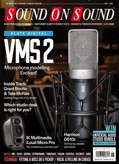 Titelbild der Ausgabe 6/2025 von Sound On Sound USA. Diese Zeitschrift und viele weitere Reisemagazine, Freizeitmagazine und Wissensmagazine als Abo oder epaper bei United Kiosk online kaufen.