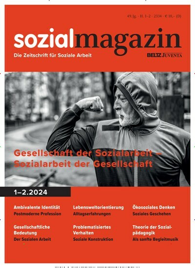 Titelbild der Ausgabe 2/2024 von sozialmagazin. Diese Zeitschrift und viele weitere Zeitschriften für Pädagogik als Abo oder epaper bei United Kiosk online kaufen.