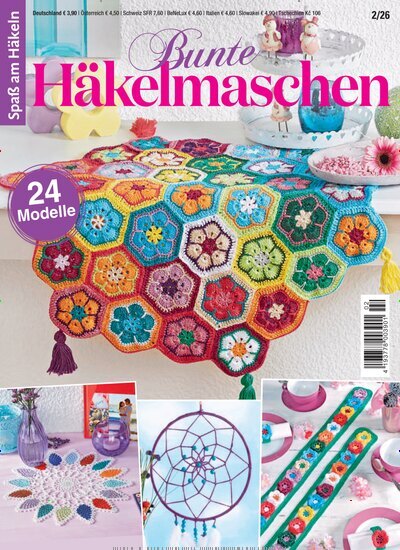 Titelbild der Ausgabe 2/2026 von Spaß am Häkeln. Diese Zeitschrift und viele weitere Modemagazine und DIY-Magazine als Abo oder epaper bei United Kiosk online kaufen.