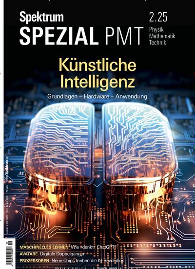 Titelbild der Ausgabe 2/2025 von Spektrum der Wissenschaft Spezial Physik, Mathematik, Technik. Diese Zeitschrift und viele weitere Reisemagazine, Freizeitmagazine und Wissensmagazine als Abo oder epaper bei United Kiosk online kaufen.
