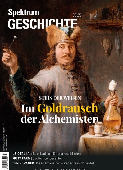 Titelbild der Ausgabe 3/2025 von Spektrum Geschichte. Diese Zeitschrift und viele weitere Reisemagazine, Freizeitmagazine und Wissensmagazine als Abo oder epaper bei United Kiosk online kaufen.