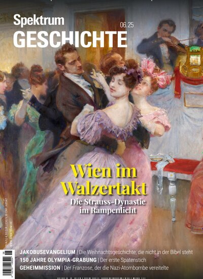 Titelbild der Ausgabe 6/2025 von Spektrum Geschichte. Diese Zeitschrift und viele weitere Reisemagazine, Freizeitmagazine und Wissensmagazine als Abo oder epaper bei United Kiosk online kaufen.