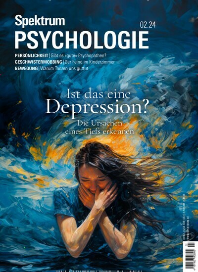 Titelbild der Ausgabe 2/2024 von Spektrum Psychologie. Diese Zeitschrift und viele weitere Reisemagazine, Freizeitmagazine und Wissensmagazine als Abo oder epaper bei United Kiosk online kaufen.