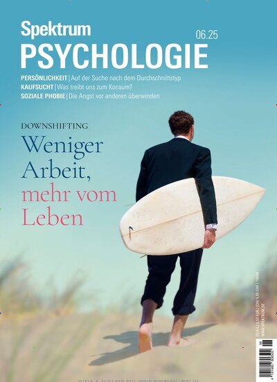 Titelbild der Ausgabe 6/2025 von Spektrum Psychologie. Diese Zeitschrift und viele weitere Reisemagazine, Freizeitmagazine und Wissensmagazine als Abo oder epaper bei United Kiosk online kaufen.