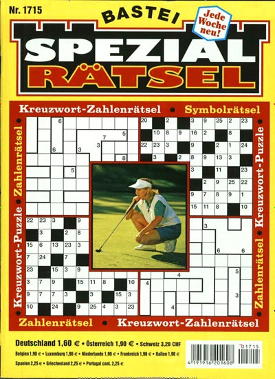 Titelbild der Ausgabe 1715/2020 von Spezial Rätsel. Diese Zeitschrift und viele weitere Groschenromane und Rätselhefte als Abo oder epaper bei United Kiosk online kaufen.