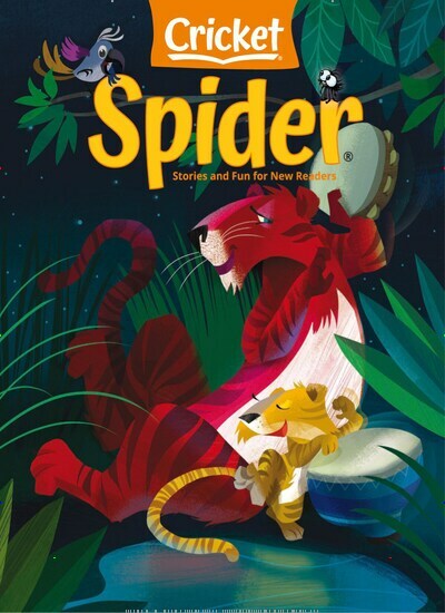 Titelbild der Ausgabe 5/2023 von Spider Magazine Stories, Games, Activites and Puzzles for Children and Kids. Diese Zeitschrift und viele weitere Jugendzeitschriften und Kinderzeitschriften als Abo oder epaper bei United Kiosk online kaufen.