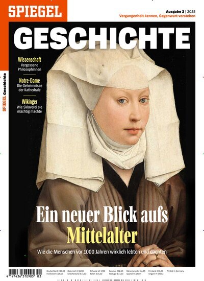 Titelbild der Ausgabe 3/2025 von Spiegel Geschichte. Diese Zeitschrift und viele weitere Reisemagazine, Freizeitmagazine und Wissensmagazine als Abo oder epaper bei United Kiosk online kaufen.