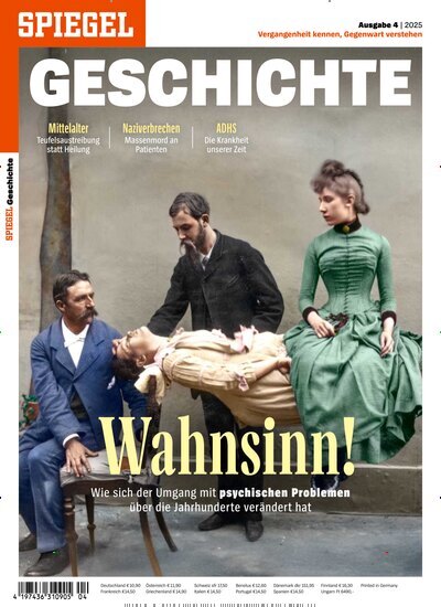Titelbild der Ausgabe 4/2025 von Spiegel Geschichte. Diese Zeitschrift und viele weitere Reisemagazine, Freizeitmagazine und Wissensmagazine als Abo oder epaper bei United Kiosk online kaufen.