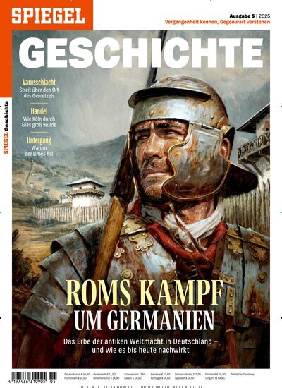 Titelbild der Ausgabe 5/2025 von Spiegel Geschichte. Diese Zeitschrift und viele weitere Reisemagazine, Freizeitmagazine und Wissensmagazine als Abo oder epaper bei United Kiosk online kaufen.