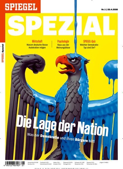 Titelbild der Ausgabe 1/2026 von Spiegel Spezial. Diese Zeitschrift und viele weitere Wirtschaftsmagazine und Politikmagazine als Abo oder epaper bei United Kiosk online kaufen.