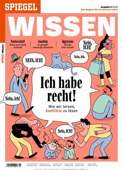 Titelbild der Ausgabe 2/2025 von Spiegel Wissen. Diese Zeitschrift und viele weitere Reisemagazine, Freizeitmagazine und Wissensmagazine als Abo oder epaper bei United Kiosk online kaufen.