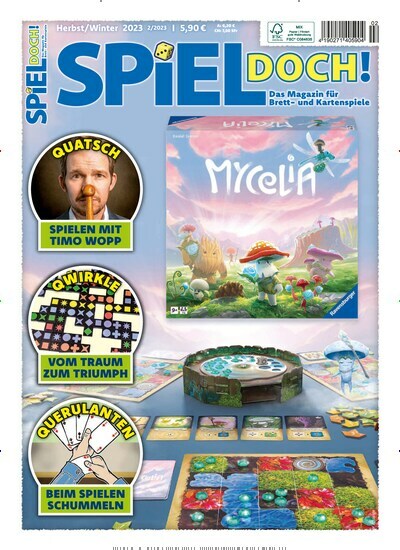 Titelbild der Ausgabe 2/2023 von Spiel doch!. Diese Zeitschrift und viele weitere Reisemagazine, Freizeitmagazine und Wissensmagazine als Abo oder epaper bei United Kiosk online kaufen.