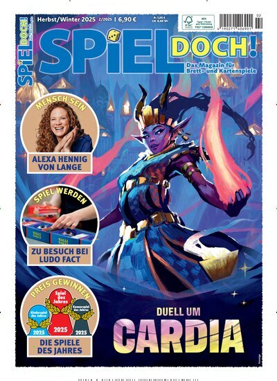 Titelbild der Ausgabe 2/2025 von Spiel doch!. Diese Zeitschrift und viele weitere Reisemagazine, Freizeitmagazine und Wissensmagazine als Abo oder epaper bei United Kiosk online kaufen.