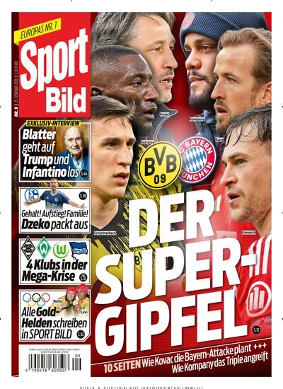 Titelbild der Ausgabe 9/2026 von Sport Bild. Diese Zeitschrift und viele weitere Sportmagazine als Abo oder epaper bei United Kiosk online kaufen.