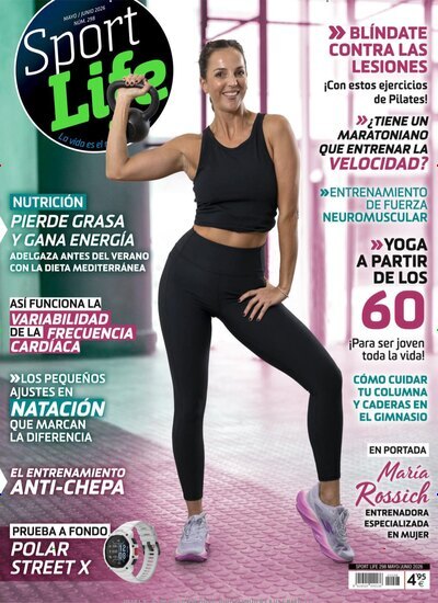 Titelbild der Ausgabe 5/2026 von Sport Life. Diese Zeitschrift und viele weitere Frauenzeitschriften als Abo oder epaper bei United Kiosk online kaufen.