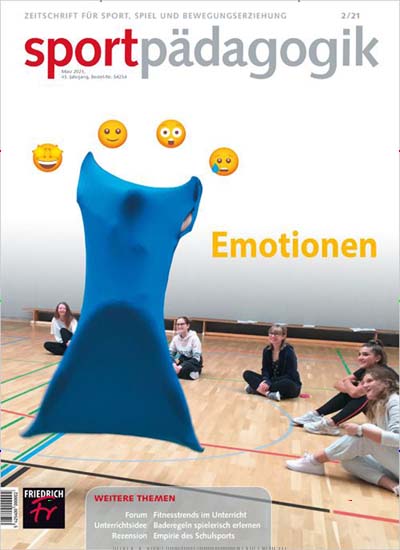 Titelbild der Ausgabe 2/2021 von sportpädagogik. Diese Zeitschrift und viele weitere Zeitschriften für Pädagogik als Abo oder epaper bei United Kiosk online kaufen.
