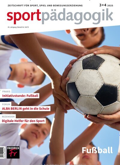 Titelbild der Ausgabe 3/2025 von sportpädagogik. Diese Zeitschrift und viele weitere Zeitschriften für Pädagogik als Abo oder epaper bei United Kiosk online kaufen.