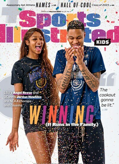 Titelbild der Ausgabe 3/2023 von Sports Illustrated Kids. Diese Zeitschrift und viele weitere Jugendzeitschriften und Kinderzeitschriften als Abo oder epaper bei United Kiosk online kaufen.