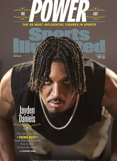 Titelbild der Ausgabe 10/2025 von Sports Illustrated USA. Diese Zeitschrift und viele weitere Sportmagazine als Abo oder epaper bei United Kiosk online kaufen.