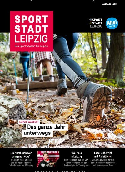 Titelbild der Ausgabe 3/2025 von SportStadt Leipzig. Diese Zeitschrift und viele weitere Lifestylemagazine und Peoplemagazine als Abo oder epaper bei United Kiosk online kaufen.