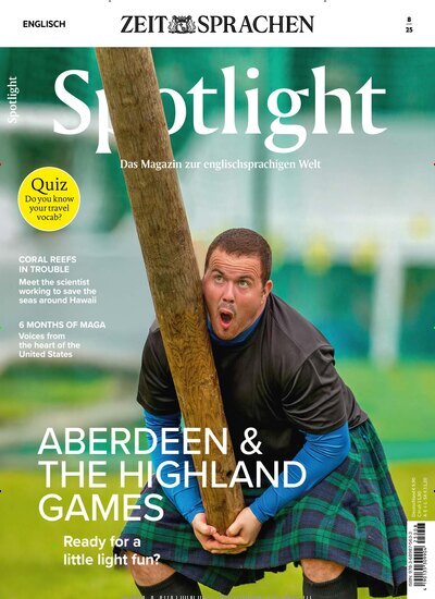 Titelbild der Ausgabe 8/2025 von Spotlight. Diese Zeitschrift und viele weitere Reisemagazine, Freizeitmagazine und Wissensmagazine als Abo oder epaper bei United Kiosk online kaufen.