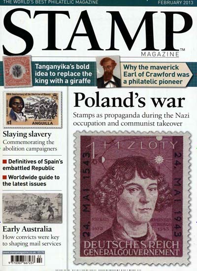 Stamp Magazine United Kingdom aktuelles Titelbild Ausgabe 2/2013 Aktuelles Titelbild von Stamp Magazine United Kingdom. Entdecken Sie jetzt die Ausgabe 2/2013. Lesen Sie gerne Reisemagazine, Freizeitmagazine und Wissensmagazine? Dann empfehlen wir Ihnen Stamp Magazine United Kingdom als Abo oder Geschenkabo.