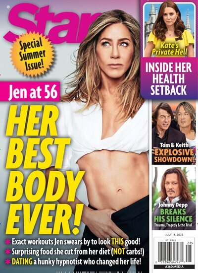 Titelbild der Ausgabe 28/2025 von Star Magazine USA. Diese Zeitschrift und viele weitere Lifestylemagazine und Peoplemagazine als Abo oder epaper bei United Kiosk online kaufen.