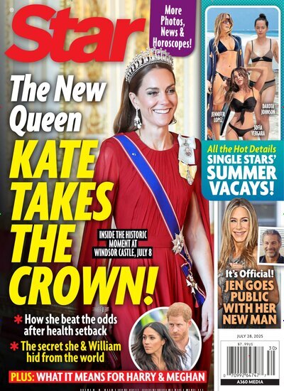 Titelbild der Ausgabe 30/2025 von Star Magazine USA. Diese Zeitschrift und viele weitere Lifestylemagazine und Peoplemagazine als Abo oder epaper bei United Kiosk online kaufen.