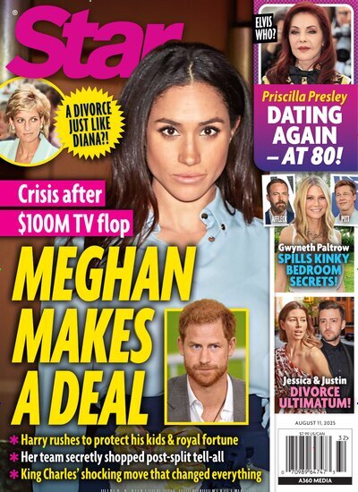 Titelbild der Ausgabe 32/2025 von Star Magazine USA. Diese Zeitschrift und viele weitere Lifestylemagazine und Peoplemagazine als Abo oder epaper bei United Kiosk online kaufen.