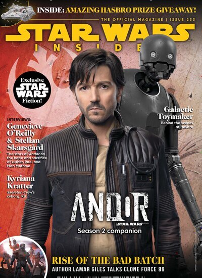 Titelbild der Ausgabe 233/2025 von Star Wars Insider. Diese Zeitschrift und viele weitere Reisemagazine, Freizeitmagazine und Wissensmagazine als Abo oder epaper bei United Kiosk online kaufen.