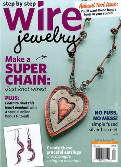Titelbild der Ausgabe 7/2019 von Step-by-Step Wire Jewelry. Diese Zeitschrift und viele weitere Modemagazine und DIY-Magazine als Abo oder epaper bei United Kiosk online kaufen.