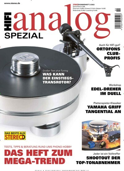 Titelbild der Ausgabe 2/2023 von Stereo Sonderheft. Diese Zeitschrift und viele weitere Audiomagazine, Filmmagazine und Fotozeitschriften als Abo oder epaper bei United Kiosk online kaufen.
