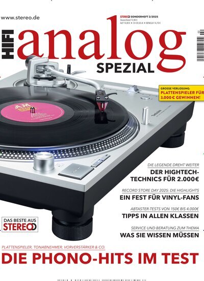 Titelbild der Ausgabe 2/2025 von Stereo Sonderheft. Diese Zeitschrift und viele weitere Audiomagazine, Filmmagazine und Fotozeitschriften als Abo oder epaper bei United Kiosk online kaufen.
