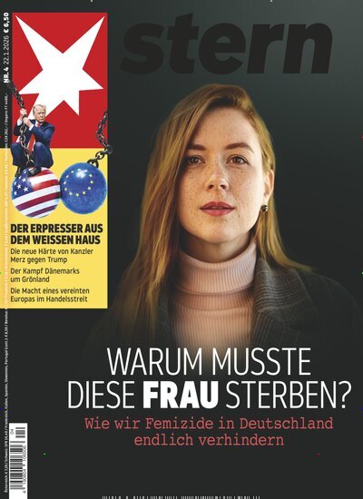Titelbild der Ausgabe 4/2026 von stern. Diese Zeitschrift und viele weitere Wirtschaftsmagazine und Politikmagazine als Abo oder epaper bei United Kiosk online kaufen.
